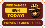 Fire Danger -HIGH